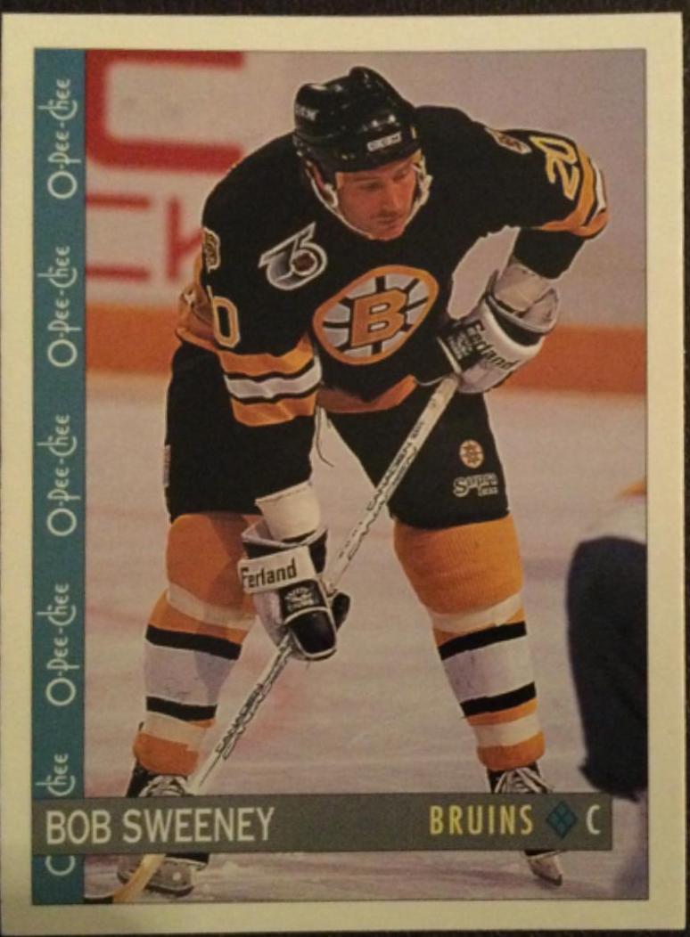 Bob Sweeney #21 Hockey Cards 1992 O-Pee-Chee