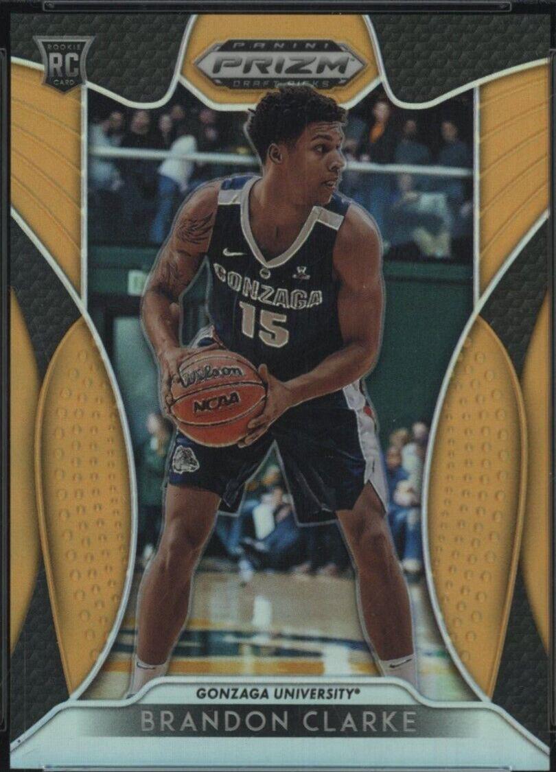Brandon Clarke [Neon Orange Prizm] #86 Prices | 2019 Panini Prizm