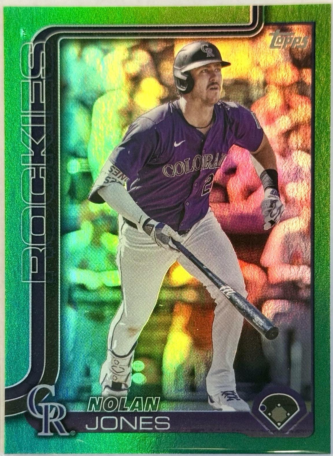 Nolan Jones [Green Rainbow Foil] #403