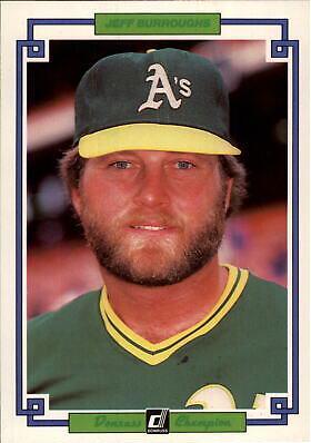 Jeff Burroughs #7 Baseball Cards 1984 Donruss Champions