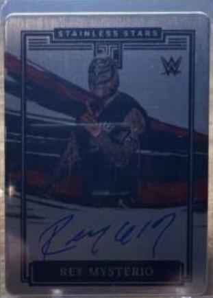 Rey Mysterio #SS-RMY Wrestling Cards 2022 Panini Impeccable WWE Stainless Stars Autographs