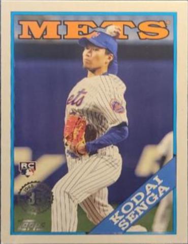 Kodai Senga #2T88-17 Baseball Cards 2023 Topps Series 2 1988 35th Anniversary