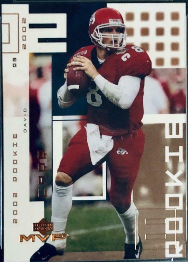 David Carr #251 Football Cards 2002 Upper Deck MVP