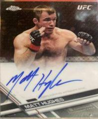 Matt Hughes #FA-MHU Ufc Cards 2017 Topps UFC Chrome Fighter Autographs Prices