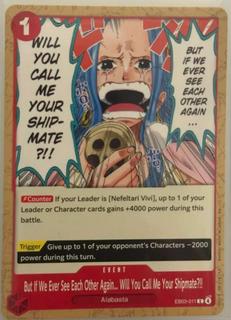 But If We Ever See Each Other Again. Will You Call Me Your Shipmate EB03-011