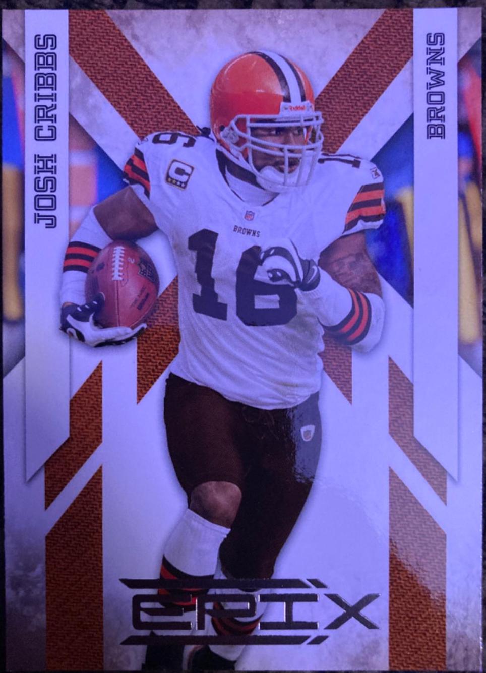Josh Cribbs #23 Football Cards 2010 Panini Epix
