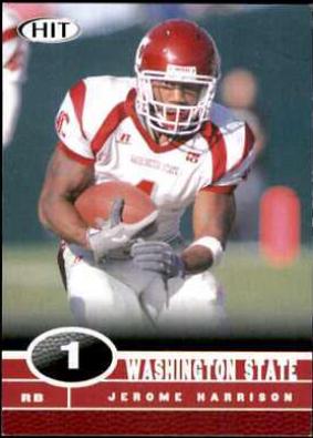 Jerome Harrison #41 Football Cards 2006 Sage Hit