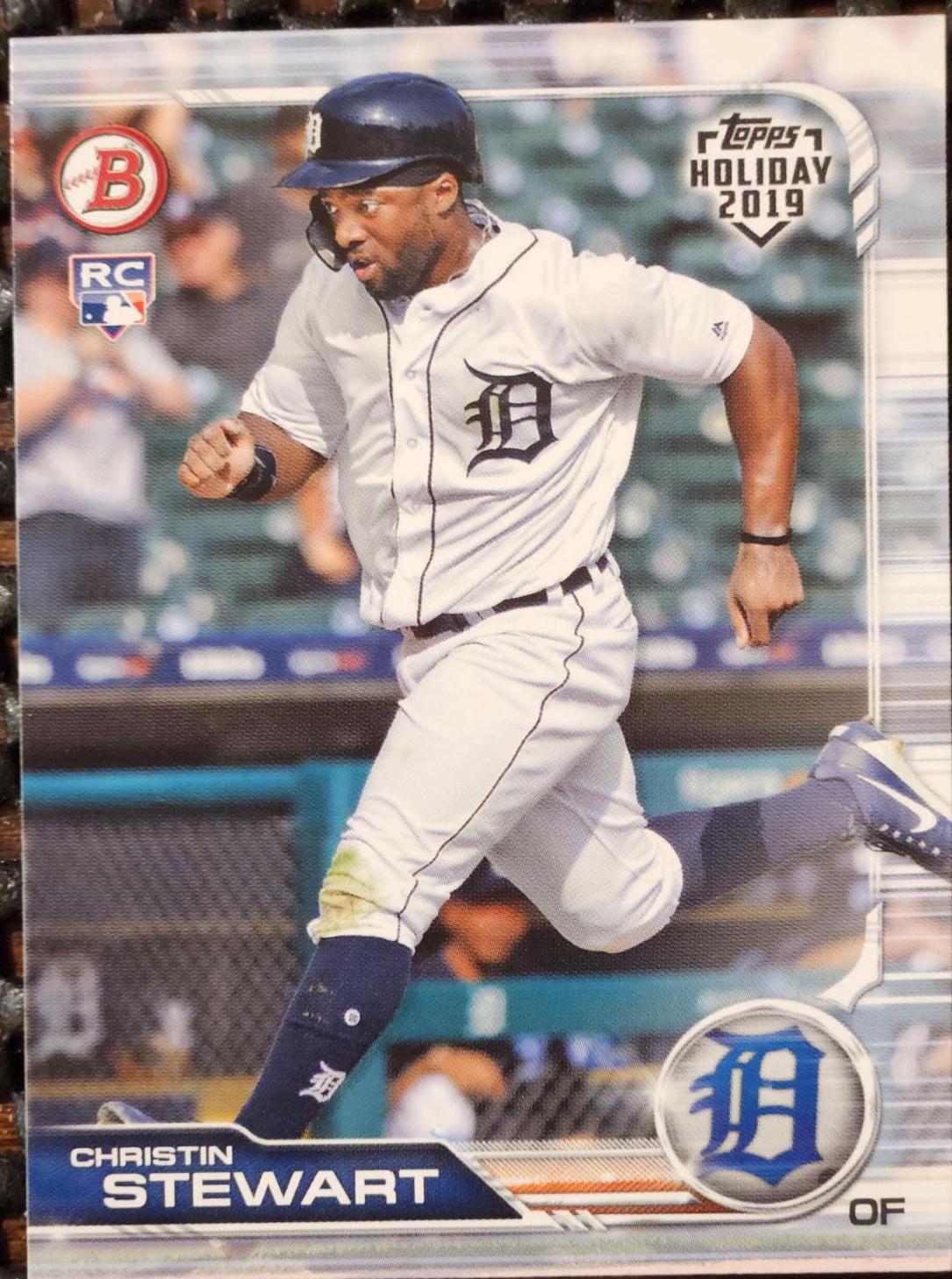 Christin Stewart #TH-CST Baseball Cards 2019 Topps Holiday Bowman