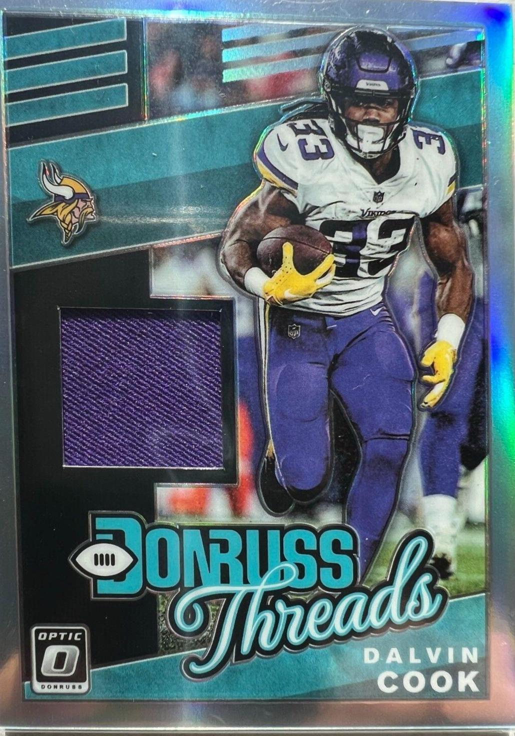 Dalvin Cook #DT7 Football Cards 2019 Donruss Optic Donruss Threads