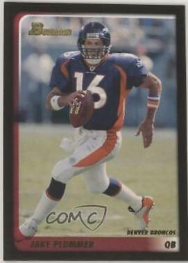 Jake Plummer #30 Football Cards 2003 Bowman