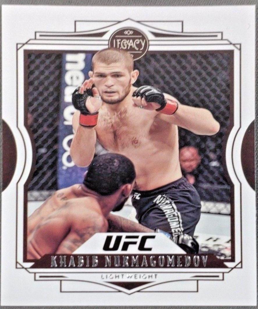 Khabib Nurmagomedov #42 Ufc Cards 2021 Panini Chronicles UFC