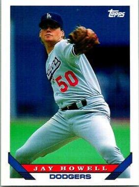 Jay Howell #311 Baseball Cards 1993 Topps