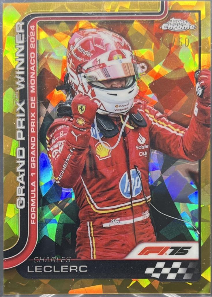 2022 Topps Chrome Formula 1 Sapphire --- Charles Leclerc