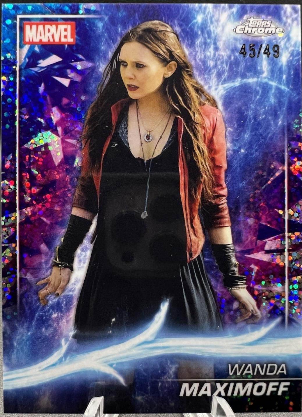 Wanda Maximoff [Ms Marvel Speckle Refractor] #52 Prices | Marvel 2025 ...