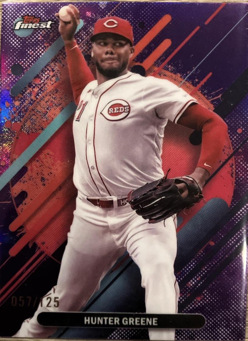 Hunter Greene [Purple Refractor] #258