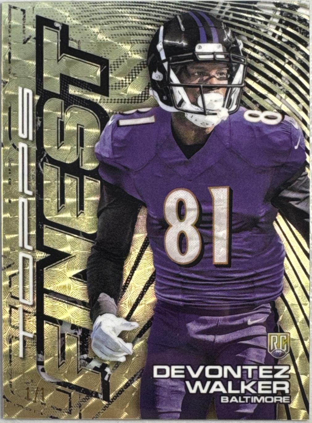 Devontez Walker [Superfractor] #MYST-27