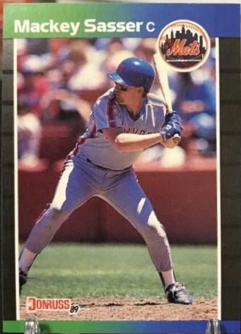 Mackey Sasser (1989 Donruss)