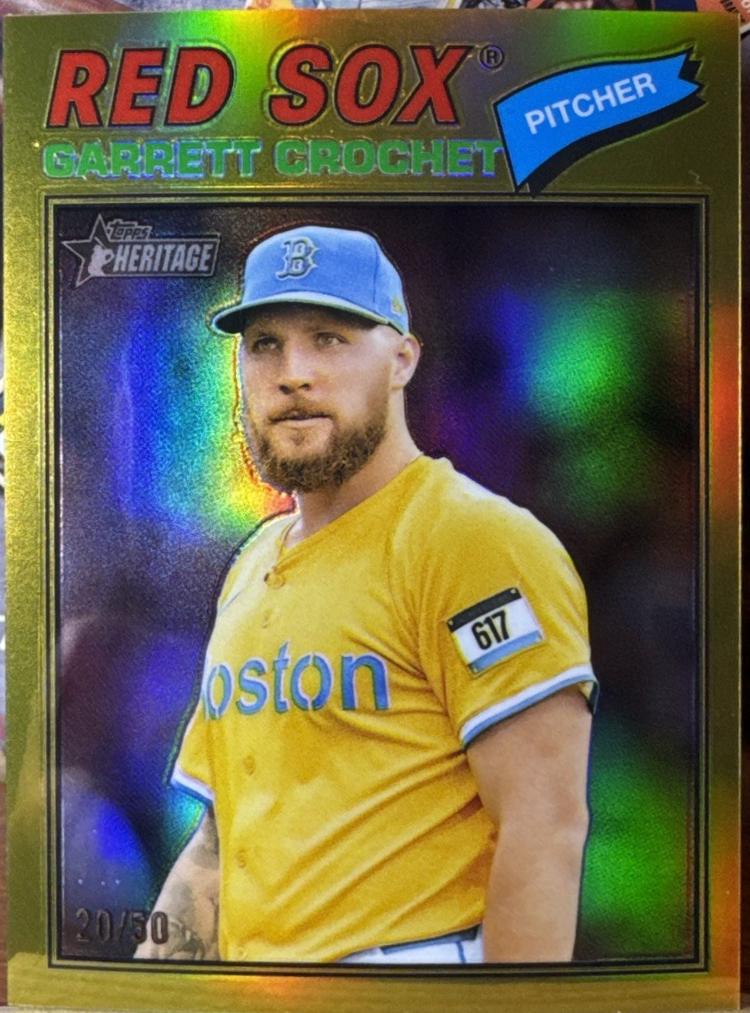 Garrett Crochet [Gold Bordered Chrome] #23 Prices | 2026 Topps