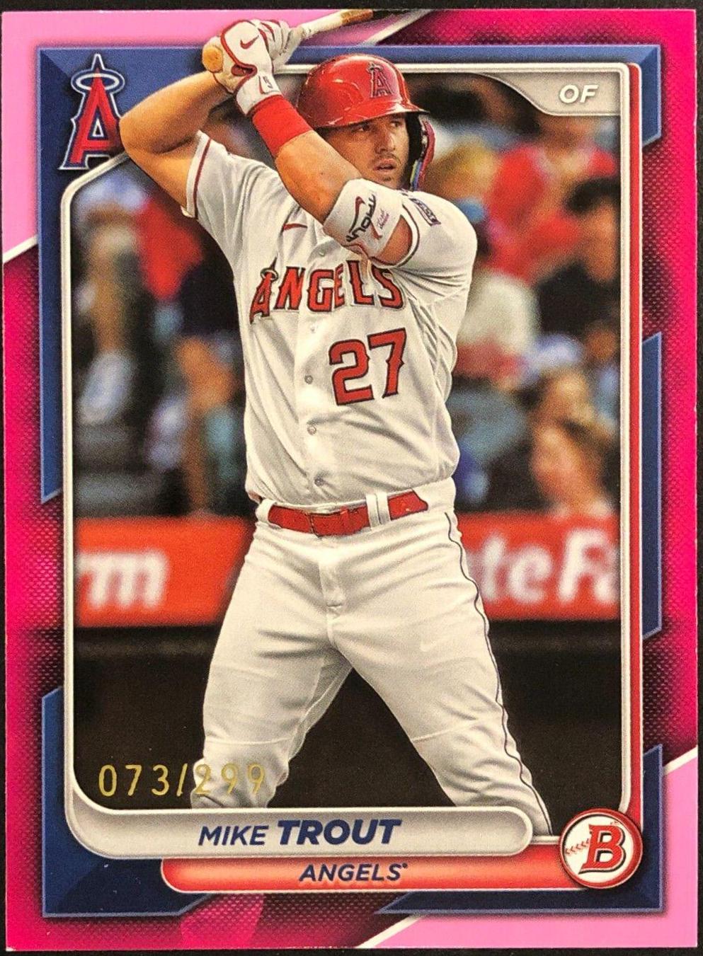 Mike Trout [Fuchsia] #19
