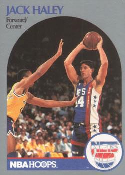 Jack Haley #197 Basketball Cards 1990 Hoops