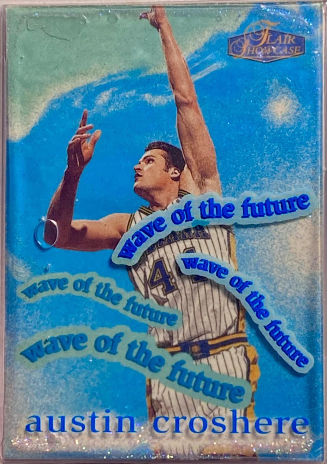 Austin Croshere #6 WF Basketball Cards 1997 Flair Showcase Wave of the Future