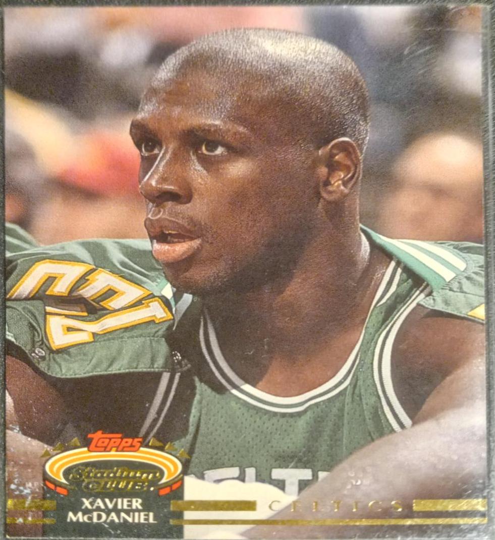 Xavier Mcdaniel #256 Basketball Cards 1992 Stadium Club