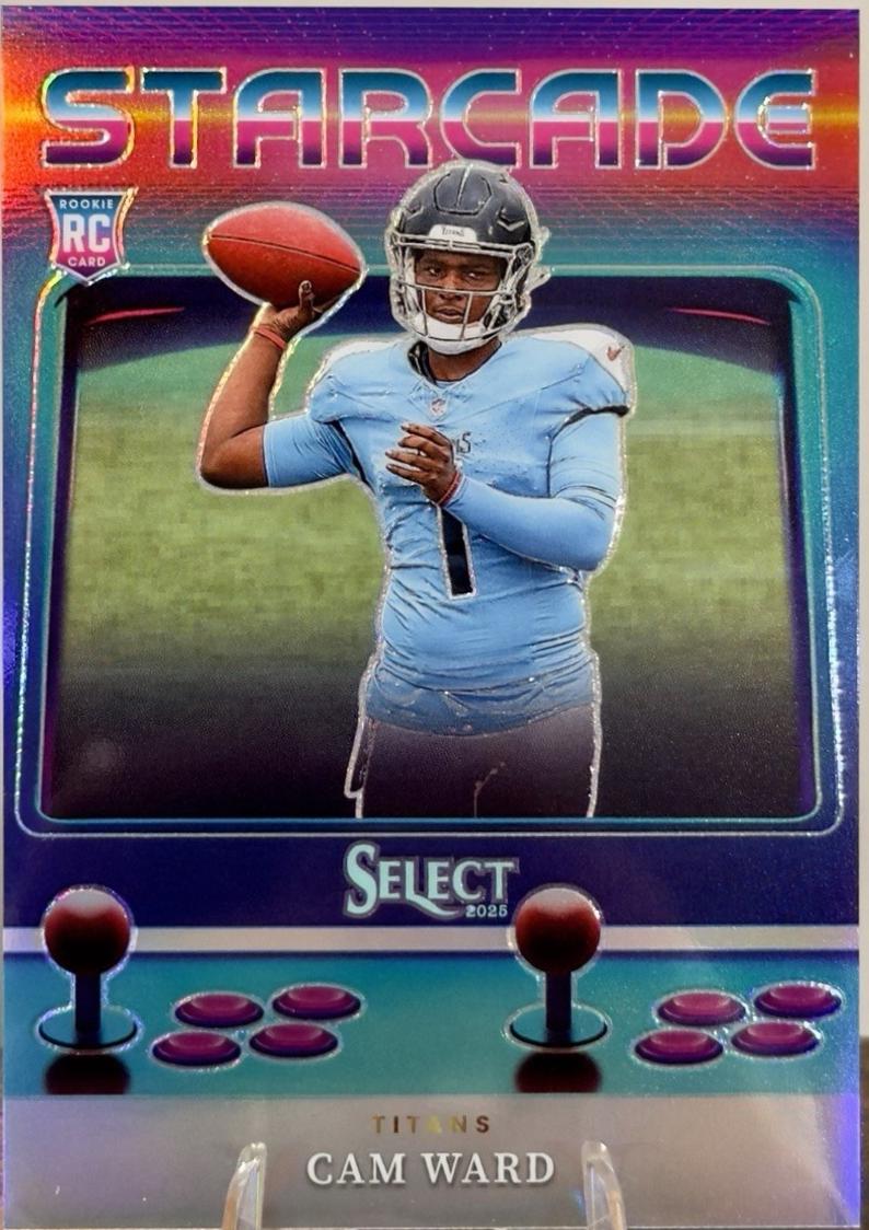 Cam Ward #14 Prices | 2025 Panini Select Starcade | Football Cards