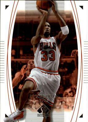 Scottie Pippen #8 Basketball Cards 2003 SP Authentic