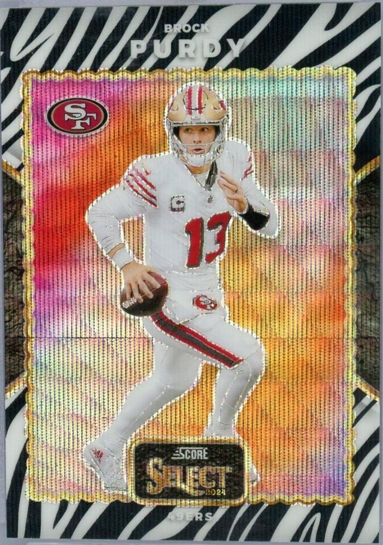 Brock Purdy [Zebra Prizm] #13