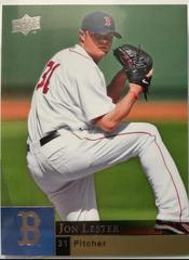 Jon Lester #55 Baseball Cards 2009 Upper Deck Prices