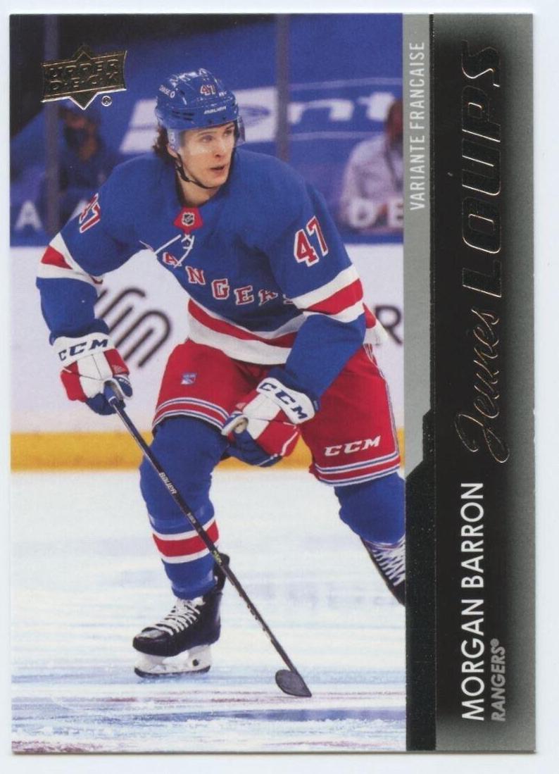 Morgan Barron #215 Hockey Cards 2021 Upper Deck