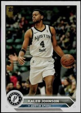 Kaleb Johnson #2 Basketball Cards 2023 Topps G-League