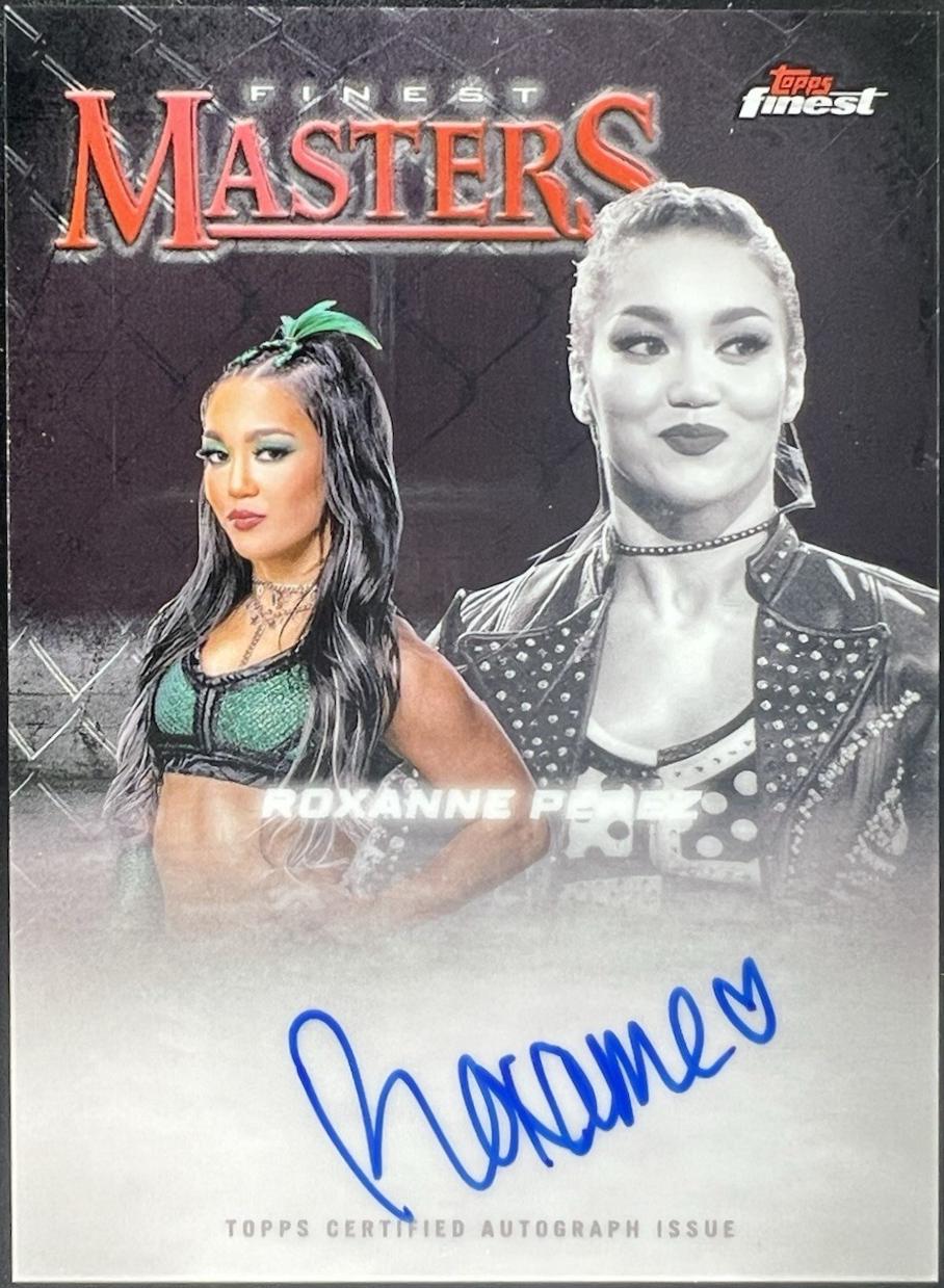Roxanne Perez #FM-ROX Prices | 2025 Topps Finest WWE Masters