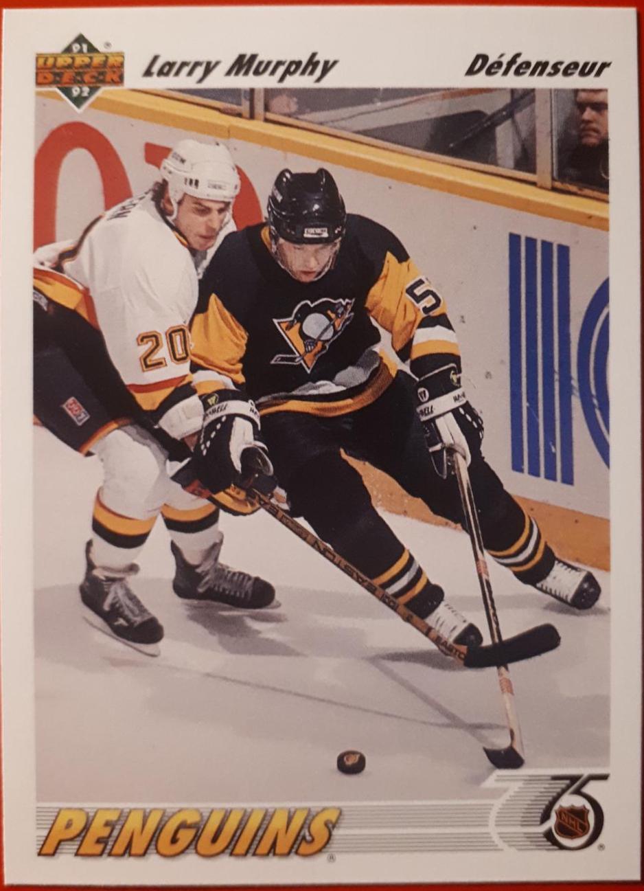 larry murphy #302 1991 Upper Deck French Hockey