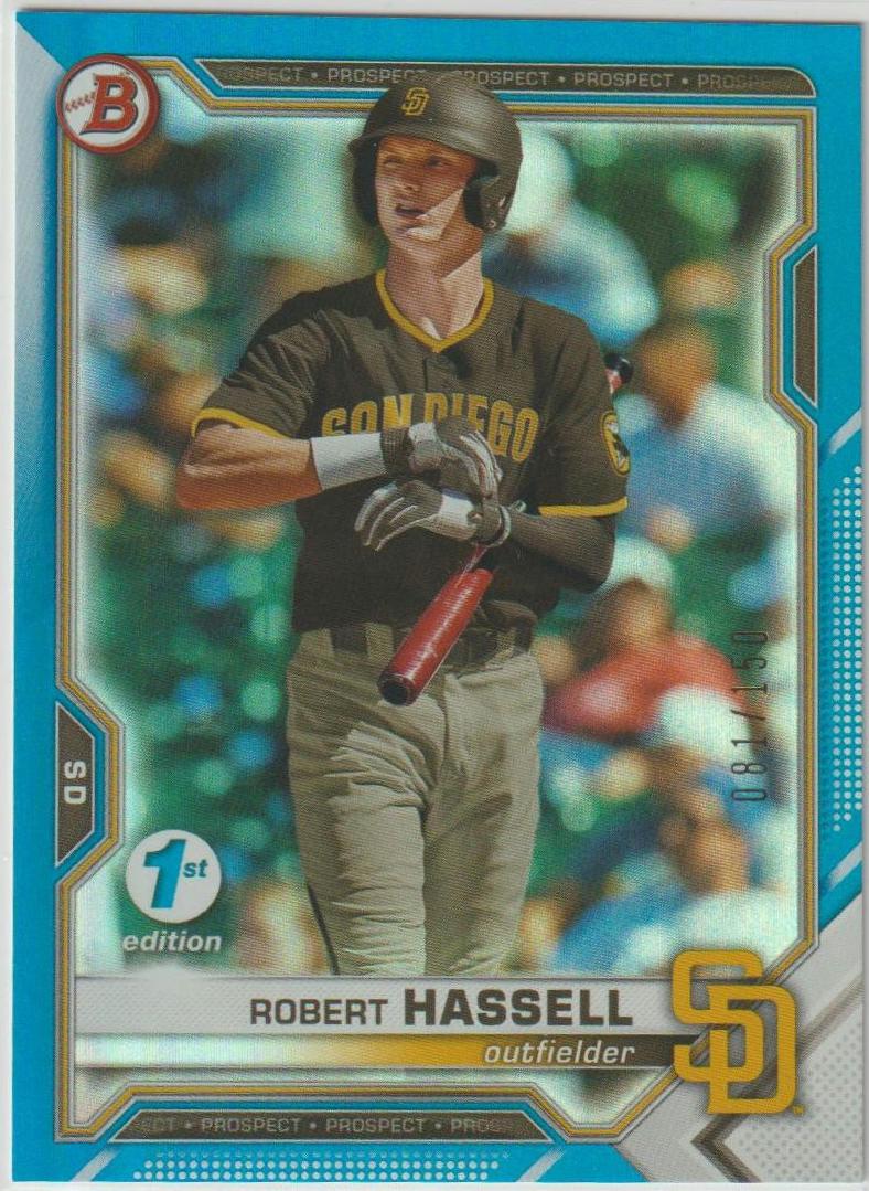 Robert Hassell [Blue Foil] #BD-67