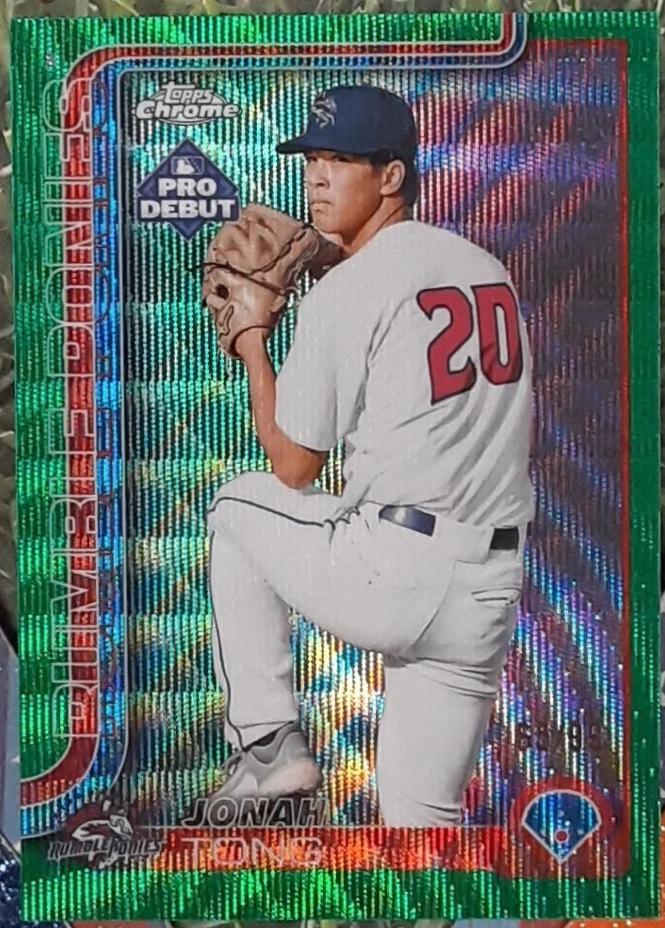 Jonah Tong [Green Wave Refractor] #PDC-183