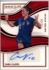 Carli Lloyd [Ruby] #IA-CL Soccer Cards 2023 Panini Immaculate Autograph Prices