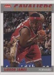 Lebron James #R66 Basketball Cards 2007 Fleer 1987 Retro
