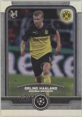 Erling Haaland #12 Soccer Cards 2019 Topps Museum Collection UEFA Champions League