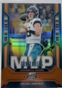 Trevor Lawrence #5 Football Cards 2023 Panini Contenders Optic MVP