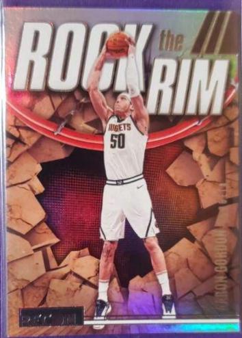 Aaron Gordon #5 Basketball Cards 2023 Panini Recon Rock the Rim