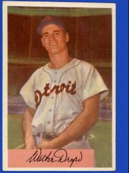 Walter Dropo #7 Baseball Cards 1954 Bowman