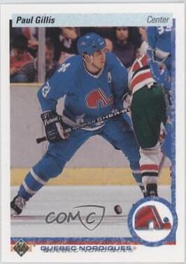 Paul Gillis #49 Hockey Cards 1990 Upper Deck