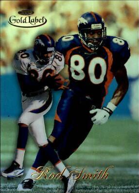 Rod Smith #96 1998 Topps Gold Label Football