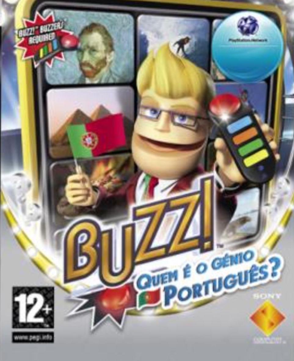 Buzz! Quem E O Genio Portugues PAL Playstation 3