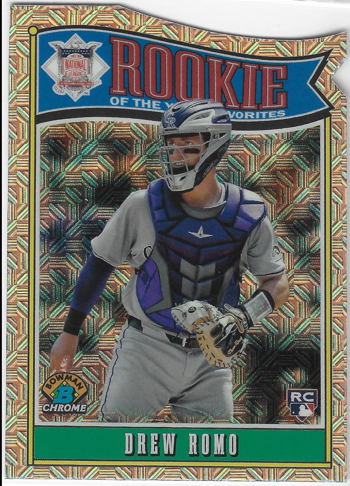 Drew Romo [Mojo] #ROY-9 Prices | 2025 Bowman Rookie of the Year ...