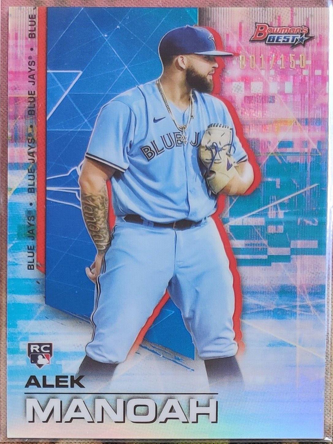 Alek Manoah #28 Baseball Cards 2021 Bowman’s Best