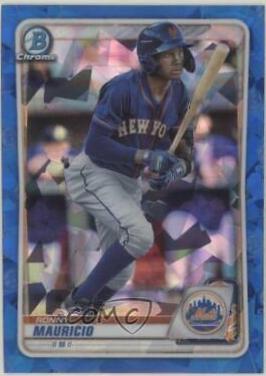 Ronny Mauricio #BD-199 2020 Bowman Draft Sapphire Baseball