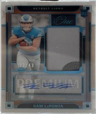 Sam LaPorta [Blue Patch Autograph] #133