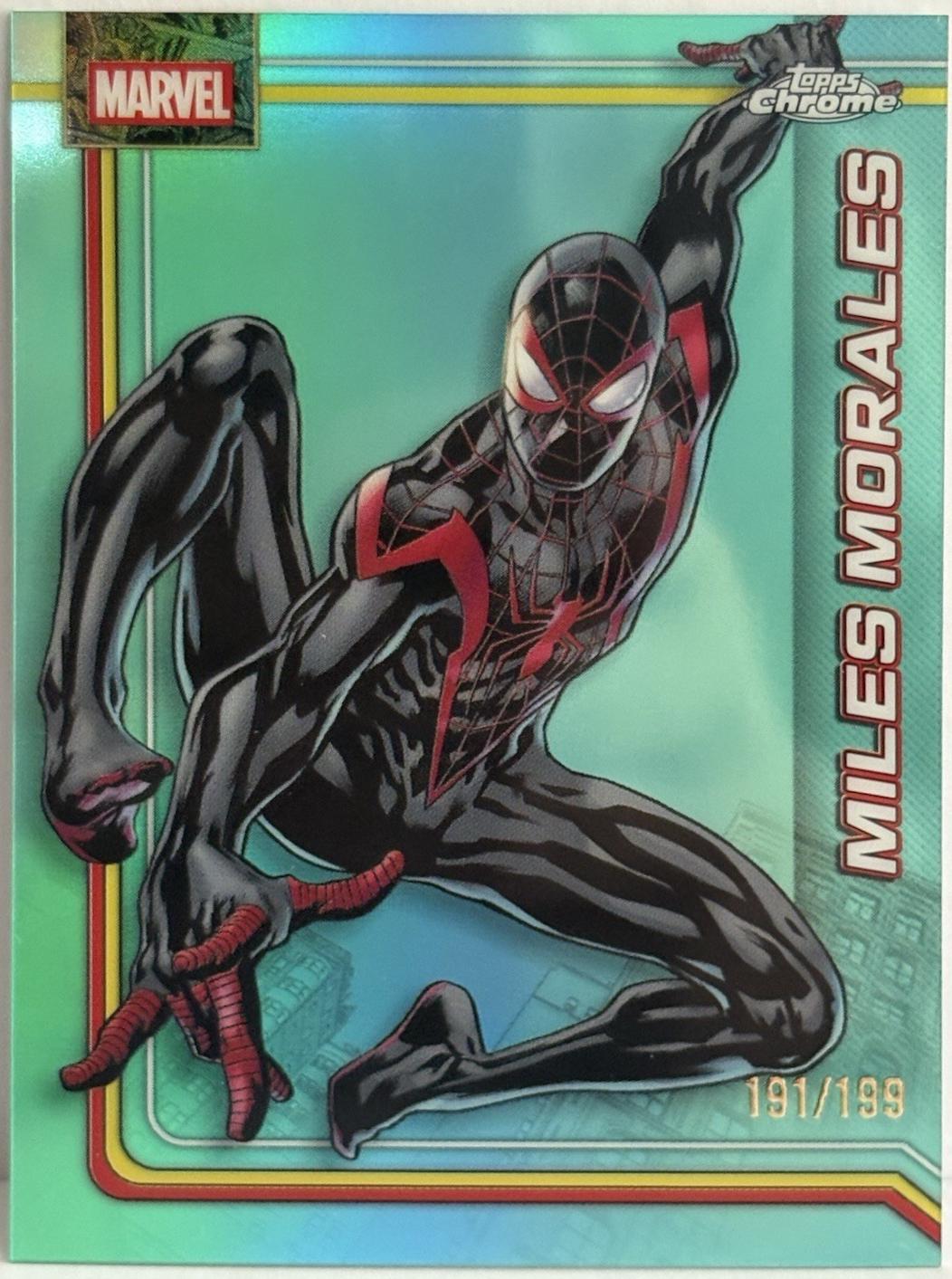 Miles Morales Aqua Refractor